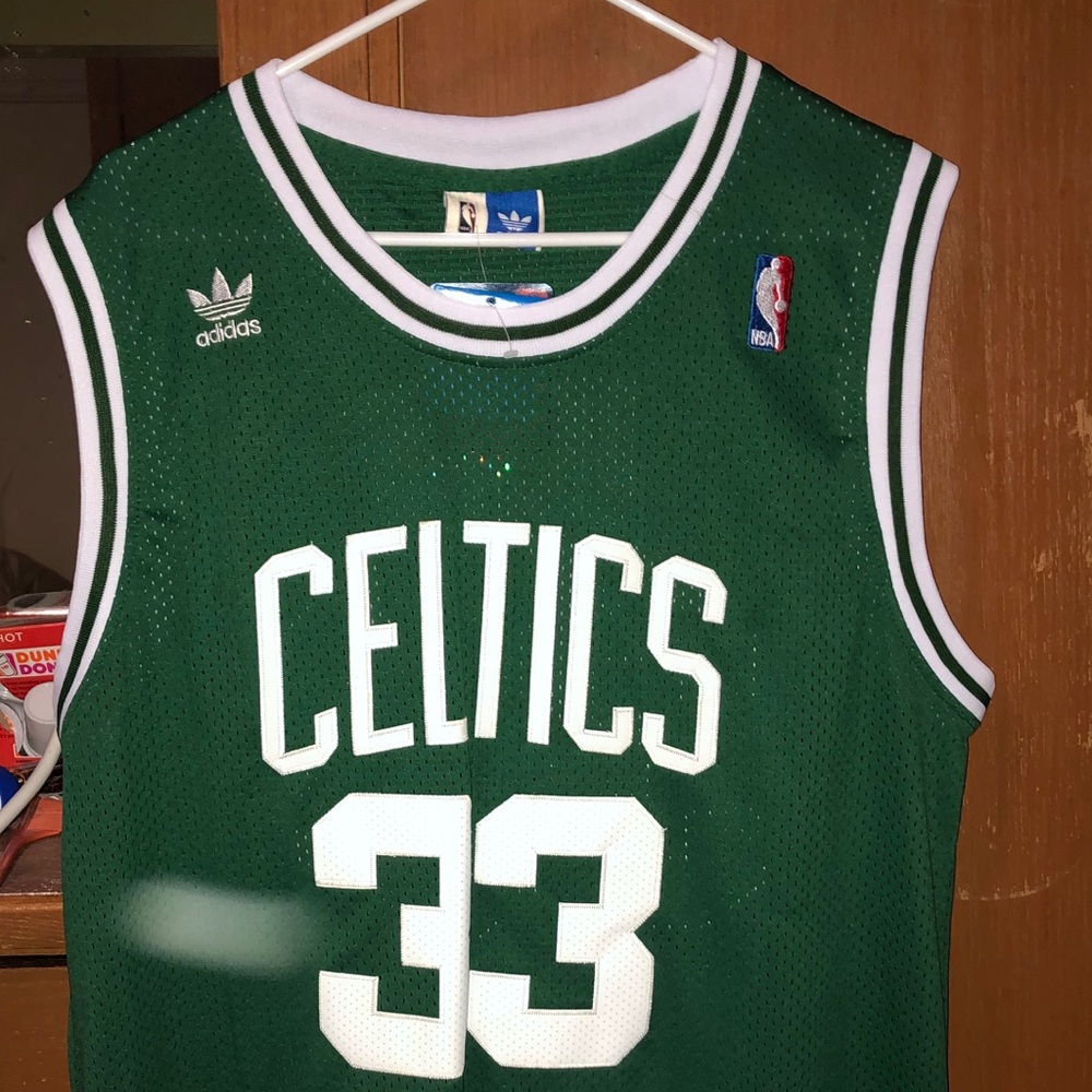 NEW WITH TAGS BOSTON CELTICS LARRY BIRD JERSEY - Picture 2 of 4